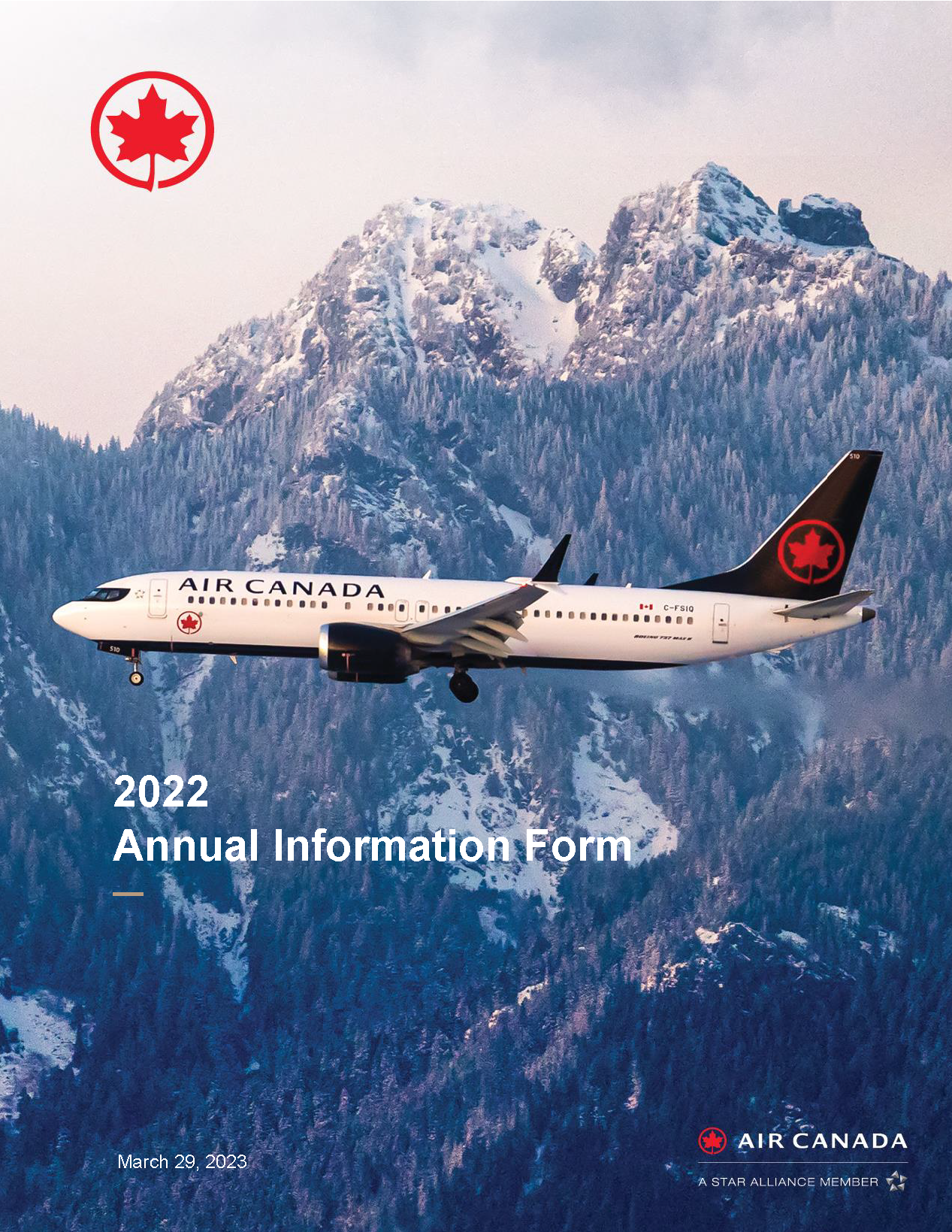 Annual Information Form 2022 Cover